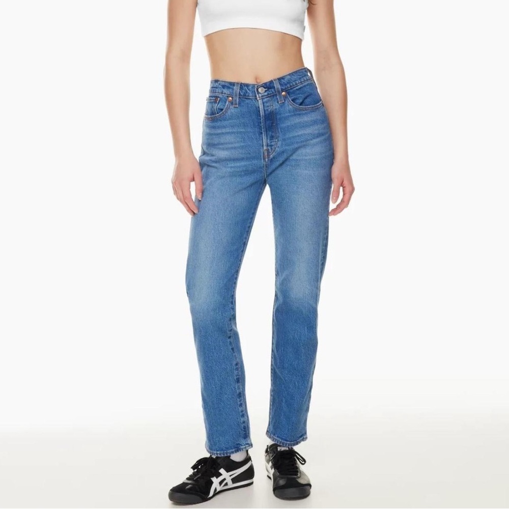 Levis Blue Straight Leg Jeans